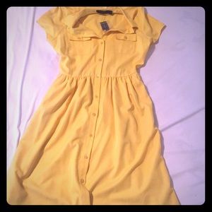 Vintage yellow dress